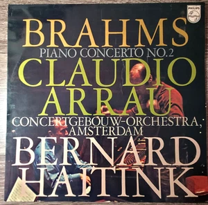 Claudio Arrau LP - Brahms: Concerto No. 2 - Philips Italy VG+/M- Classical '70 - Imagen 1 de 4