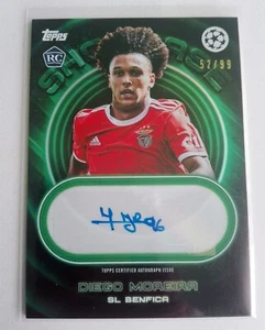 DIEGO MOREIRA. TOPPS SHOWTIME UCL 2022-23. ROOKIE RC. AUTO. NUMERADA 52/99. - Imagen 1 de 3