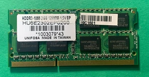 💥ELPIDA 2GB DDR3 1066 LAPTOP RAM MEMORY - Picture 1 of 2