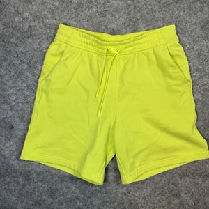 Lululemon Loungeful Shorts Sz 8 Electric Lemon Neon Yellow High-Rise 7" Inseam - Picture 1 of 9
