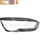 Audi A7 Facelift 14-18 Lens cover GLASS Right Driver Side Headlight + Manual