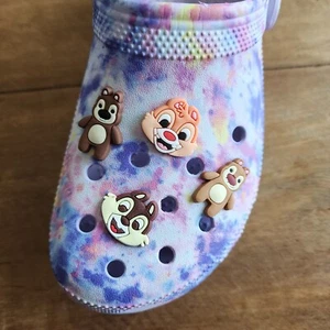 4pc Chipmunk Shoe Charms, Dale Shoe Charm - Picture 1 of 1