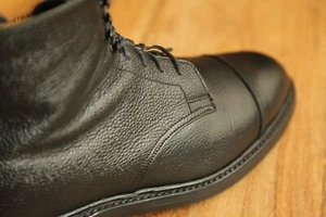Crockett & Jones Coniston Black Grain Leather Boots Shoes Mens UK 7 US 8 £585 - Picture 1 of 12