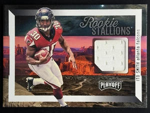 ITO SMITH 2018 Panini Playoff Rookie Stallions RC Worn Jersey Relic #33 - Picture 1 of 2