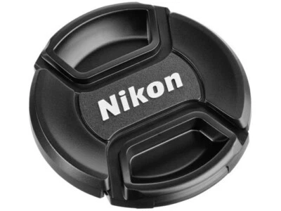 55mm Front Lens Cap Cover Snap-clips For Nikon Lenses with 55mm Filter Thread - Image 1 of 3
