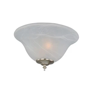 Maxim Lighting 13" 3-Light Ceiling Fan Light Kit, Nickel/Frosted - FKT209FTSN - Picture 1 of 1