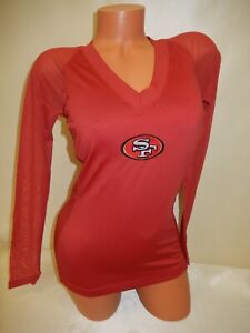 20117 Womens NFL Apparel SAN FRANCISCO 49ers "Polyester" Football Jersey Shirt