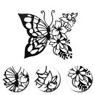  Schmetterling Deko Wanddekoration für Schlafzimmer Kunst Blume Böhmen
