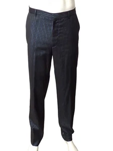 VERSUS VERSACE- 1990s Metallic Stripe Trousers, Waist-38" - Picture 1 of 4