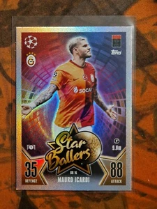 Topps Match Attax 2023/24 MAURO ICARDI STAR BALLERS #BB16 Insert Foil - Picture 1 of 2
