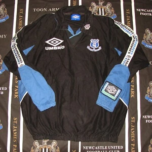 Vintage Everton Football Pro Training Top Jacket Umbro 1995 1996 1997 Size XL - Picture 1 of 10