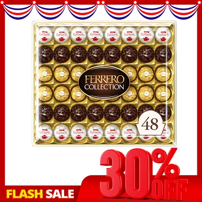 Caja de regalo gourmet colección Ferrero chocolates surtidos 48 unidades, caja de regalo, 18,2 oz Foto 1 de 4