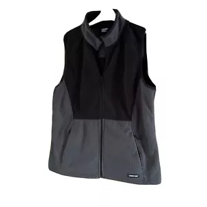 NWT Lands End Grid Fleece Gilet - Picture 1 of 8