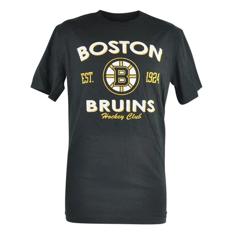 NHL Shirt Boston Bruins T-Shirt Hockey Club Logo Tee Cover