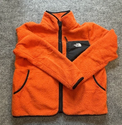 Chaqueta para mujer The North Face Bay Break L naranja cuello falso cremallera completa chaqueta polar Foto 1 de 4