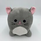 Fab NY Gray Cat Piggy Coin Bank Plush 8" Stuffed Animal Money Saving Toy