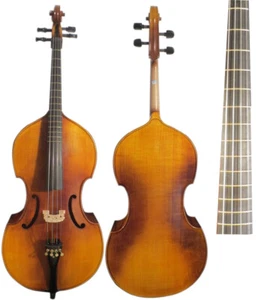 CANCIÓN hecha a mano marca Maestro instate trastes 4 cuerdas 25" viola da gamba - Imagen 1 de 12