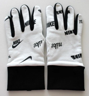 Guantes de vellón Nike Club para hombre grandes blancos/negros Foto 1 de 4