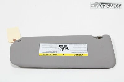 2011-2016 BMW 535I F10 FRONT RIGHT PASSENGER SIDE UPPER SUN VISOR GRAY OEM - Image 1 of 4