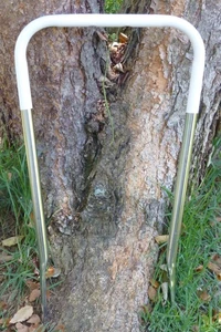 Vintage Lawn Boy Mower Handle Top Half with New Grip - Picture 1 of 6