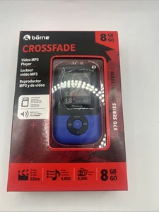 Borne Crossfade Video MP3 Player - Blue - Picture 1 of 2