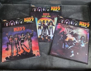 KISS 2005 Set of 3 3D Lenticular Posters Love Gun, Destroyer, Alive! NEW Sealed - Picture 1 of 5