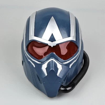 Captain America 4 Hawkeye PVC Helmet 1:1 Wearable Full Face Mask Halloween Prop - Image 1 of 4