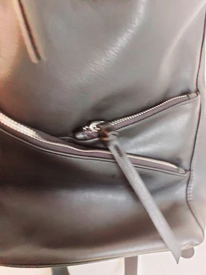 BLCK Leather Backpack by Nxt  Excellent Condition Never Lots Of Zip Detail /pkts - Image 1 of 4