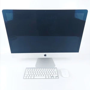 Apple iMac 2017 5K 27" i5 3.2GHz 32GB RAM 500GB SSD MacOS Monterey(G) - Charity - Picture 1 of 14