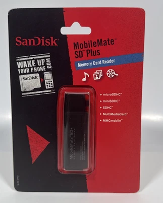 SanDisk MobileMate SD Plus USB 2.0 Card Reader – SD/SDHC/SDXC - Image 1 of 4