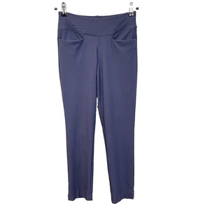 Lady Hagen Sculpt Women's Tummy Control Elastic Navy Blue Pull Up Golf Pants XS - Picture 1 of 9