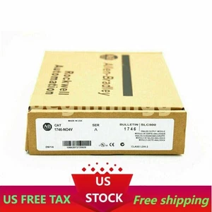 1 PCS New Sealed Allen-Bradley AB 1746-NO4V / A SLC 500 PLC Analog Output Module - Picture 1 of 2