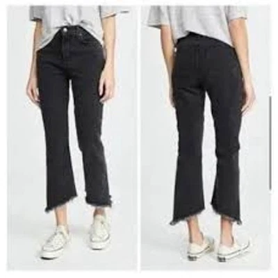 Joe's Women's The Callie High Rise Cropped Boot Black Jeans Size 26 NWT - Image 1 of 4