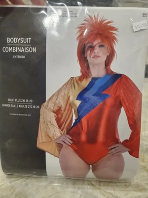 Halloween Costume Woman Adult 2XL Body Suit Action Hero - Image 1 of 4