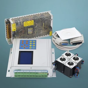 CNC Komplettset 4 Achsen Steuerung + 4x Schrittmotor Nema17 + Netzteil 12V 10A - Bild 1 von 11