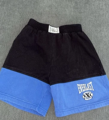 Vintage Everlast Boys Shorts Size 14/16 Black Boxing Athletic - Image 1 of 3