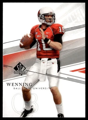 2014 SP Authentic Keith Wenning Rookie Ball State Cardinals #40 - Image 1 of 2