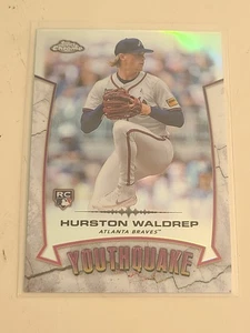 2025 Topps Chrome Hurston Waldrep Youthquake YQ-18 Braves - Picture 1 of 1