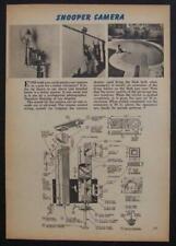 PERISCOPE attachment for Vintage Bellows type Camera 1953 How To Build PLANS SPY