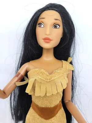 Disney Store Exclusive Princess Pocahontas Classic Doll articulated arms glitter - Image 1 of 4