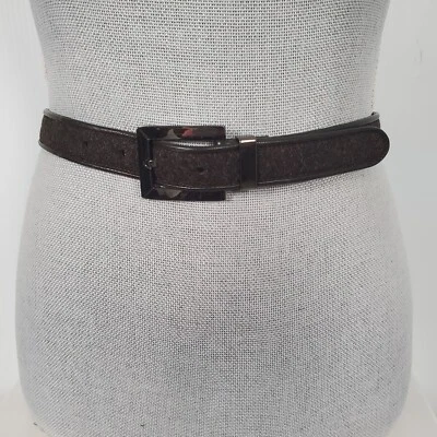 Cinturón de Cuero Colección Ralph Lauren 29 Pequeño Hecho en Italia Lana Fieltro Clásico Foto 1 de 4