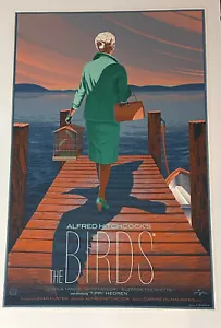 THE BIRDS (Here Comes Trouble) Mondo print (100/375) LAURENT DURIEUX 2014 - Picture 1 of 13