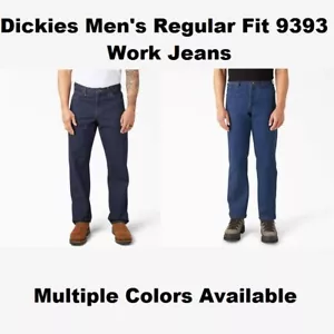 Dickies Men's Regular Fit 9393 Work Jeans - Picture 1 of 7