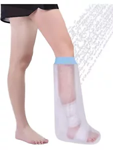 Fundas de fundición para pierna de ducha, cubierta de fundición para piernas para ducharse después de la cirugía - Imagen 1 de 2