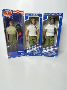 3 Hasbro GI Joe 12 Inch Action Figures used w/ boxes - Picture 1 of 17