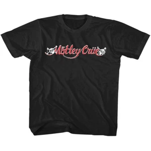 Motley Crue Rock Band Logo Kids T Shirt - Picture 1 of 3