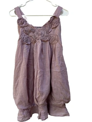 Vestido de verano para mujer Poetry Clothing talla M color melocotón sin mangas Foto 1 de 4