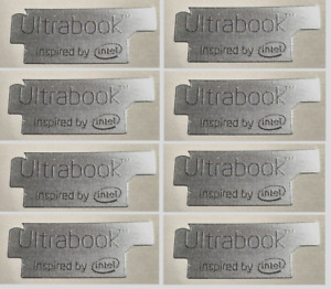Ultrabook Inspired by Intel Sticker i5 i7 i9 AMD Ryzen Genuine PC Laptop QTY 1
