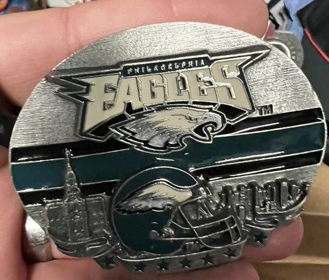 Philadelphia Eagles NFL Licensed Belt Buckle Cover