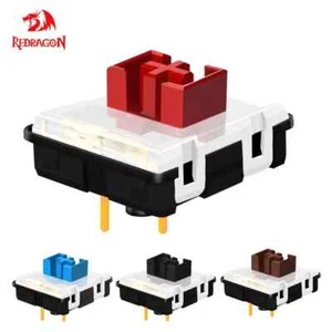 REDRAGON SMD RGB MX Low Profile 5.5mm Switch 3Pin Clicky Linear Tactile - Picture 1 of 14